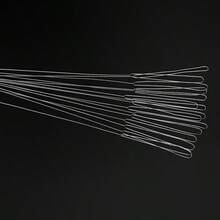 7Pcs Superfine Beading Needles, Soft Steel Wire Twisted Bead Threader For DIY Jewelry Bracelet Making - Steel - View 7