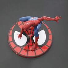 Marvel 漫威蜘蛛侠2彼得·帕克可动人偶，战斗姿势收藏模型玩具礼品 - 彩色 - 查看 7