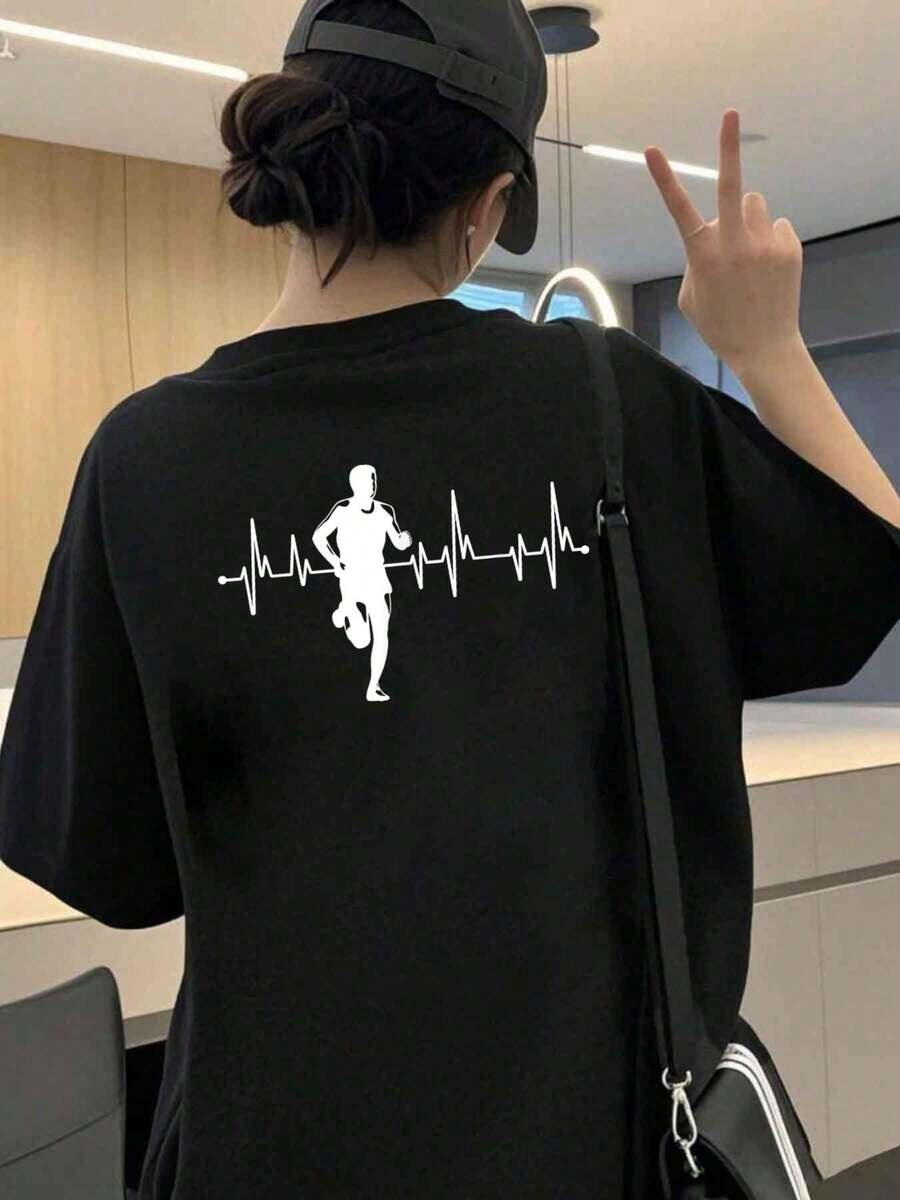 Women T-Shirts - Black - View 1