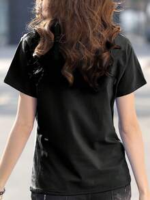 Women Tops - Black - View 1