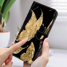 GLANDOTU Dompet Ponsel Lipat Kulit PU Motif Bunga Emas dengan Slot Kartu dan Penutup Magnetik, Cocok untuk Berbagai Merek dan Model Smartphone, Versi Internasional, Bukan Versi Domestik - MultiWarna - View 5