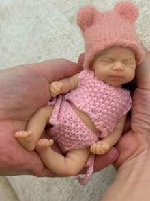 1 PC 6 Inch Pascal Girl Reborn Doll Full Solid Silicone Body Soft Skin Like Feel Perfect Gift For Kids & Collectors(Anatomically Accurate) - Reborn Doll - View 5