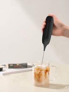 電動奶泡器 手持式迷你奶泡攪拌棒 不鏽鋼飲品攪拌器 適用於咖啡、拿鐵、卡布奇諾、抹茶、熱巧克力 便攜式無線電動奶泡攪拌器 迷你咖啡機配件 - 彩色 - 查看 3