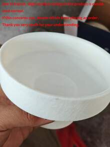 苔球陶瓷風花盆 寬口低足仿陶瓷盆 中式啞光桌面水培盆 適用於水培水稻、竹子、菖蒲、盆栽植物 園藝禮品 家用桌面裝飾綠植栽培容器 - 多色 - 查看 12