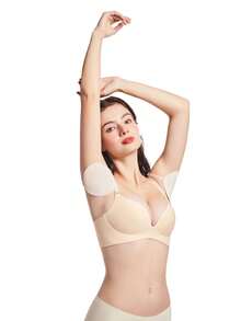 Breathable And Moisture-Wicking Underarm Pads; Washable, Odor-Resistant, Ideal For Summer; Perfect For Outdoor Activities; Reusable. - Multicolor - View 4