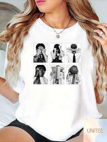 Women T-Shirts - White - View 1