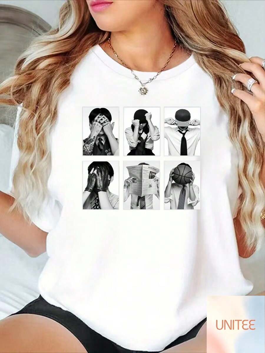 Women T-Shirts - White - View 1