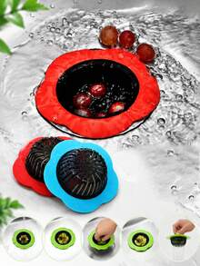 2pcs Kitchen Sink Strainer, Anti-Clogging Sink Filter, 4.5 Inch Diameter - Multicolor - View 2