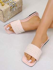 Women's Flat Sandals, Fashionable, High-End, Durable, Comfortable And Casual, An Excellent Choice For Ladies - Pink - View 5