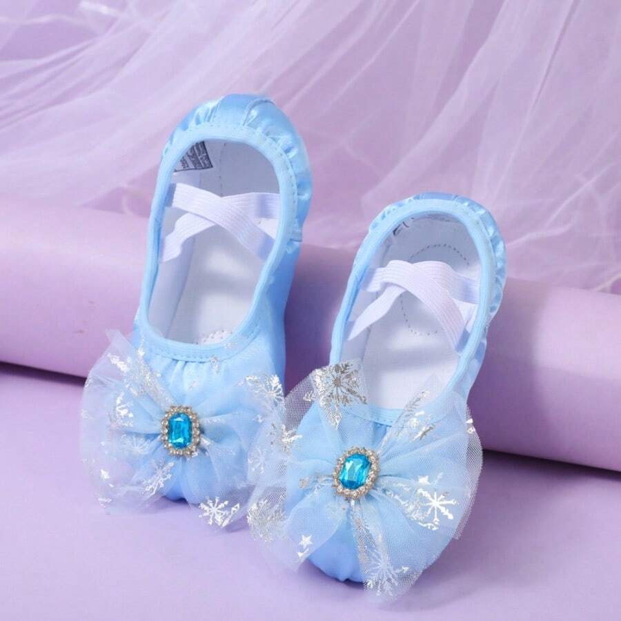 Children's Dance Shoes, Kids' Gymnastics & Ballet Performance Shoes - Blue - View 1