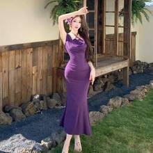 Women Short Dresses - Red*1361 - View 6