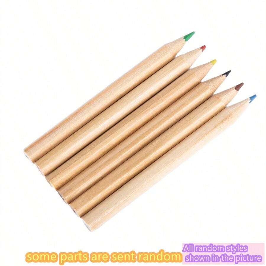 20 Boxen Mini-Buntstifte, tragbare kurze dicke vorangespitzte Holzstifte, geeignet für Kunstkreation, Handwerk, Schulbedarf, Zeichnen, Klassenzimmer, Kunstwerkzeuge, Ätzung, Partygeschenke, Weihnachtsdekoration, Weihnachtsgeschenke, Weihnachtsstrumpf-Füllungen, Spiele, K-Pop Musik, Weihnachtsschmuck - Verschiedenfarbig - Übersicht 1