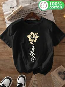 Women T-Shirts - Black - View 2