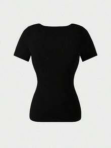 Women T-Shirts - Black - View 7