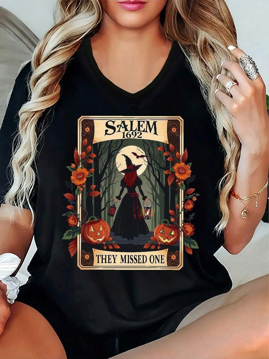 Women T-Shirts - Black - View 1