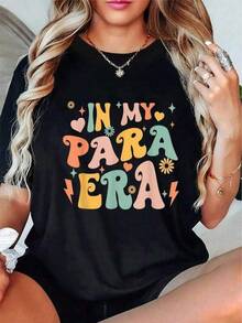 Women T-Shirts - Black - View 8
