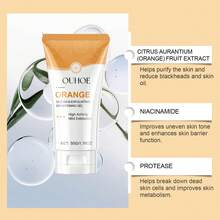 OUHOE 50g Blackhead Remover Gel, Deep Pore Exfoliating Cleanser, Brightening & Smoothing Gel With Niacinamide, Vitamin C & Bitter Orange Extract, Gentle Face Treatment For All Skin Types, Minimizes Pores & Blackheads,Gifts For Men And Women Suitable For Mother's Day, Father's Day, Birthdays, Weddings And Parties,Skin Care Sets,Makeup,Skin Care,Travel Essential,Quick Ship Items,Free Shipping - Gel tẩy tế bào chết trị mụn đầu đen - Xem 7