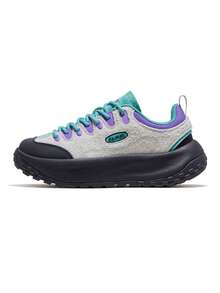 CAMEL CROWN New Women's Outdoor Breathable Casual Sports Shoes, Bread-Shaped Upper, Wear-Resistant Non-Slip Hiking Shoes - Chip Gray Black - View 5