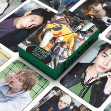 K-PopCORTIS GREENGREEN 127pcs Photo Card & Sticker Set, 55pcs High-Definition Selfie Lomo Cards + 72pcs Decorative Sticker Photo Cards, K-Pop Fan Collection Merchandise Gift Box, Birthday Gift Collection Card Set - Multicolor - View 6