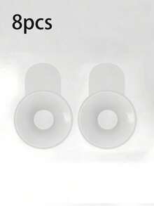 2/6/8/10pcs Transparent Lift-Up Nipple Covers, Invisible & Seamless, Breathable & Lightweight. Made Of Non-Woven Fabric, Anti-Sagging, Strong Support, Suitable For Large-Breasted Women, Can Replace Strapless And Backless Bras. Sexy Fit, Comfortable Lift, Brings An Irresistible Sexy Experience. - Multicolor - View 11