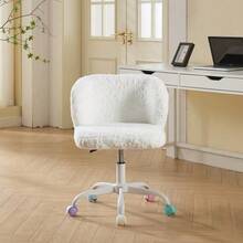 Home Office Chairs - White - View 3