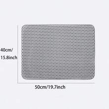 1.2cm厚防水貓砂墊，雙層可水洗貓砂盆墊，適用於小型、中型及大型貓砂盆 - 灰色 - 查看 8