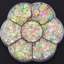 5000pcs/Box, 2mm, 3mm, 4mm, 5mm, 6mm, 5 Sizes, Silver-Tone Crystal Beads, Flower-Shaped Box, Flat-Back Crystal Rhinestones, Multi-Color Crystal Gems, Jewelry Beads, Glass Stones, 3D Diamond Pattern Decor, Shiny Nail Art Stickers, Suitable For Clothes, Bags, Shoes, Cups, Phone Cases, Crafts, DIY Decorations - Non-aB Colors - View 90