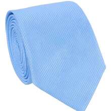 Set Of 5 Light Gray Formal Ties For Groomsmen, Weddings, Events, And Conferences - 藍色寧靜號 - 查看 3
