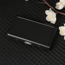 Metallic Matte Fiber Optic Thin Box, Universal Type, Suitable For All Cigarettes, Portable, Moisture-Proof, Durable, And Creative Design - Black - View 6