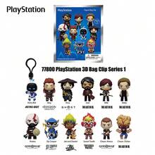 Sony Official PlayStation Mystery Blind Bag Keychain, Classic Console Controller Bag Pendant, Retro Gamer Acrylic Charm For Teens Adults, Aesthetic Backpack Accessories, Tech Key Ring, Unique Birthday Holiday Gift For Video Game Fans - Blue - View 4