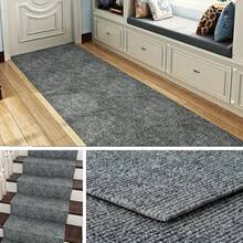 1 rollo de alfombra con respaldo desprendible y adhesivo, con una superficie autoadhesiva antideslizante. Estas alfombras suaves son adecuadas para alfombras, azulejos, cocina, dormitorio, interior y exterior, alfombra multiusos - 1PC - Ver 1