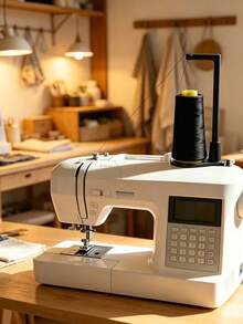 Large Vertical Thread Spool Holder, Anti-Tangle Guide For Home Sewing Machines And Sewing Machines, Professional Handmade Sewing Studio Accessory - One Size Fits All - View 3