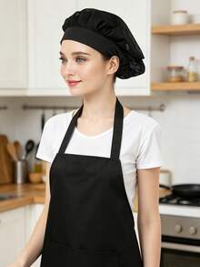 1Pc Breathable Mesh Chef Hat Kitchen Cooking Chef Hat Adjustable Food Service Hair Net Reusable Washable Mesh Bouffant Hat - Multicolor - View 9