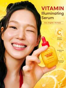 EELHOE Vitamin Illuminating Serum | Niacinamide 4% + Brightening Vitamin C Face Glow Serum With Hyaluronic Acid & Vitamin E | Dark Spot, Uneven Tone Care | Korean Skincare, 1 Fl.Oz - 正裝 - 查看 2