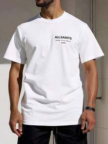 Playera Camiseta All Normal LL Unisex Oversize - Blanco - Ver 2