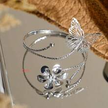 1/2 piezas Lazos de cortina de lujo con mariposa y flor, accesorios de cortina - 1PC - Ver 9
