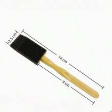 5pcs Black Sponge Car Cleaning Brushes - A - View 3