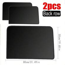 4pcs Magnetic Curtain Protector Car Window Sunshade, Car Side Window Sunshade, Sunscreen, Heat Insulation And Cooling, UV Protection, Thermal Privacy Curtain, Suitable For Most Models - A - View 10