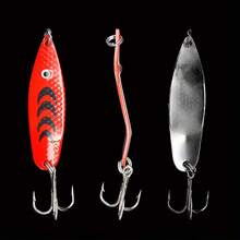 ANFS 5件/盒 旋轉路亞 震動路亞 金屬仿真路亞 VIB 硬餌 鯉魚釣具 - 彩色 - 查看 7