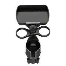 1pc Multi-Function Car Food Tray, Cup Holder, Phone Holder, Drink Carrier, Car Interior Storage Tray - Car Food Tray - View 5