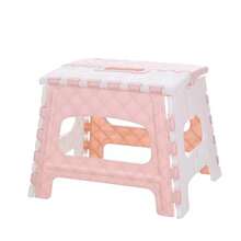 Portable Folding Plastic Stool For Home Use, Multifunctional, Foldable, Suitable For Outdoor Use, For Children And Adults, Easy To Store. - Blue - View 5