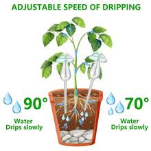  4 Packs Glass Watering Globes - Self Watering Bulbs For Plants, Mushroom Top-Fill Design With Reflective Laser Decor (Indoor/Outdoor Use) - Mushroom - View 6