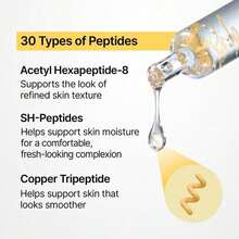 Gloss-Enhancing PDRN Ampoule, Facial Serum Containing Copper Peptide And Vitamin B12, With Collagen, Multiple Peptides, And 10 Types Of Hyaluronic Acid | Nourishing Skincare Serum, Deeply Nourishes The Skin, Suitable For All Skin Types, 1.35 Fl Oz - 絲素蛋白勝肽 - 查看 3