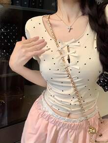 Women Tops - Cream - View 6