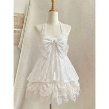Sweet Japanese Lolita Mini Dress Women Harajuku Y2K Strap Gothic Retro Party Aesthetic Daily Casual Female Cute Streetwear Summer Kawaii Punk Print - 3914 套 - 查看 8