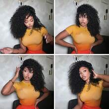 ZHENDEFA Bundles Human Hair 3C4A Spiral End Quick Burmese Curly Water Wave Bundles Human Hair Extensions For Women Natural Black - SNatural - View 7