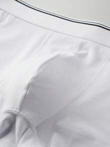 Norcotton 男士純棉四角內褲 3入組 - 彩色 - 查看 7