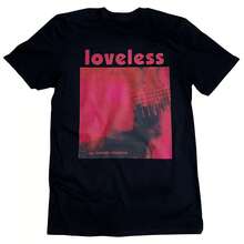 90s Shoegaze Dream Pop - MBV - Loveless Tee - Black - View 1