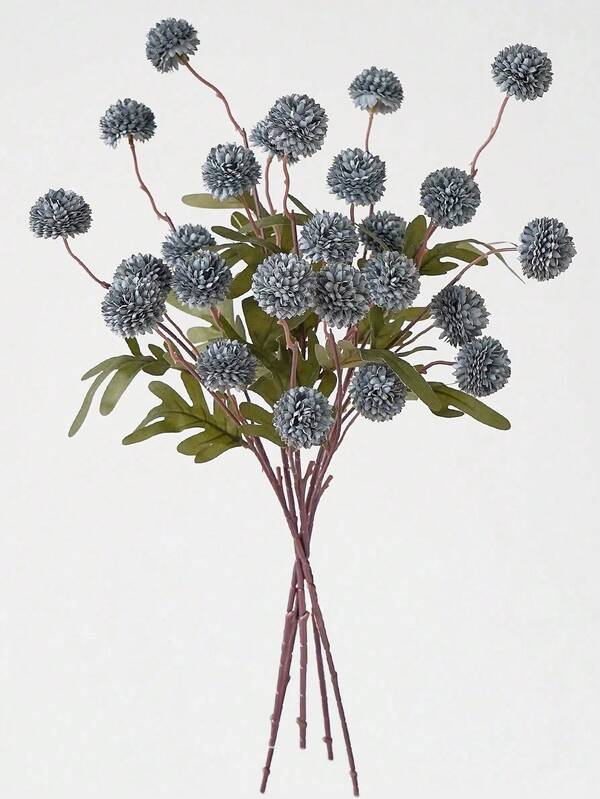 3pcs Artificial Plants, 50cm Mini Dandelion Plastic Faux Flower Stems, Silk Faux Flower Stems, Suitable For Home Living Room Bedroom Decor, Artificial Plants, Autumn Decor, Room, Tabletop, Garden Decor, Room Decor, Valentine's Day Gift