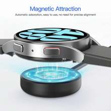 [1pc, 3.3ft] Galaxy Watch 8/8 Classic/7/6/6 Classic/5/5 Pro/Ultra/FE, Galaxy Watch 4/3/Active 2/Active Charger Fast Charging - View 4